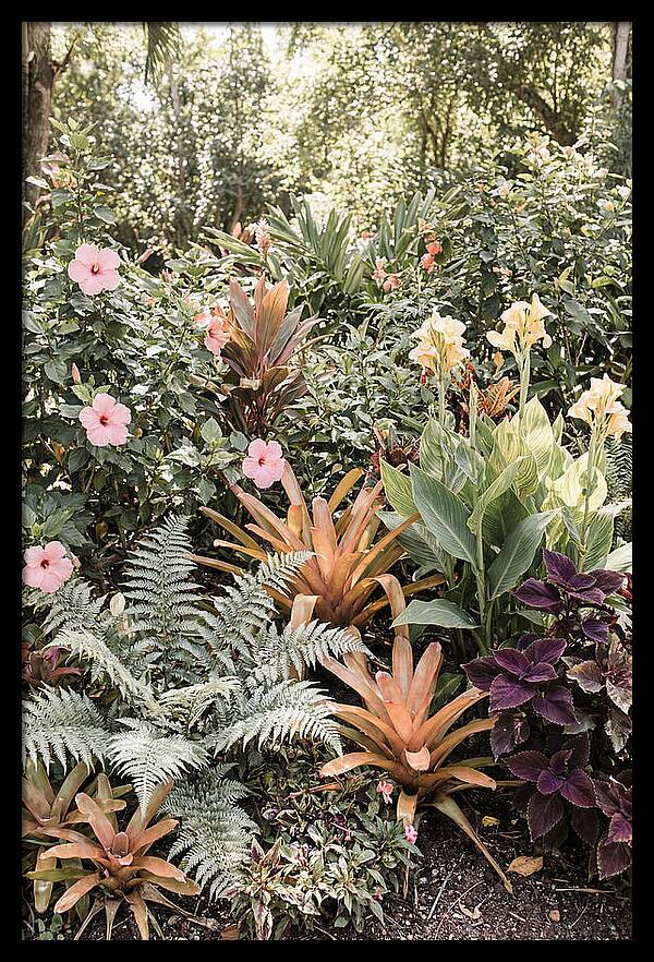Garden Border In Soft Colors