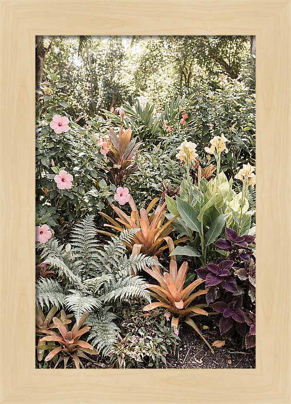 Garden Border In Soft Colors
