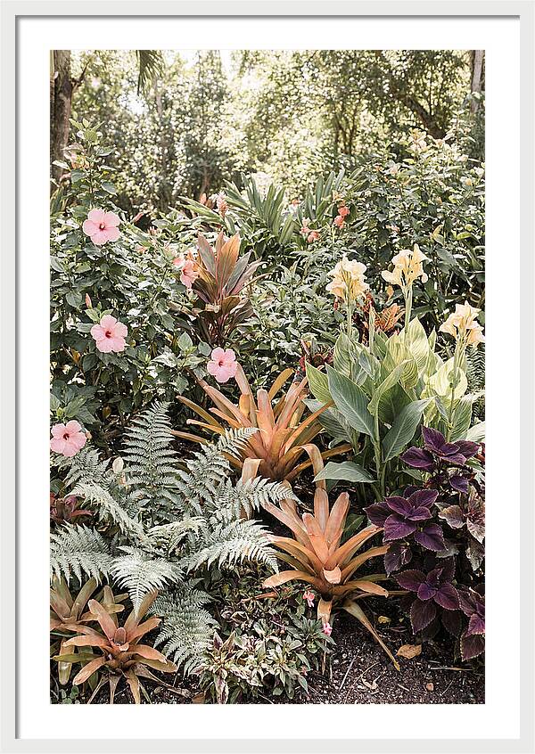 Garden Border In Soft Colors