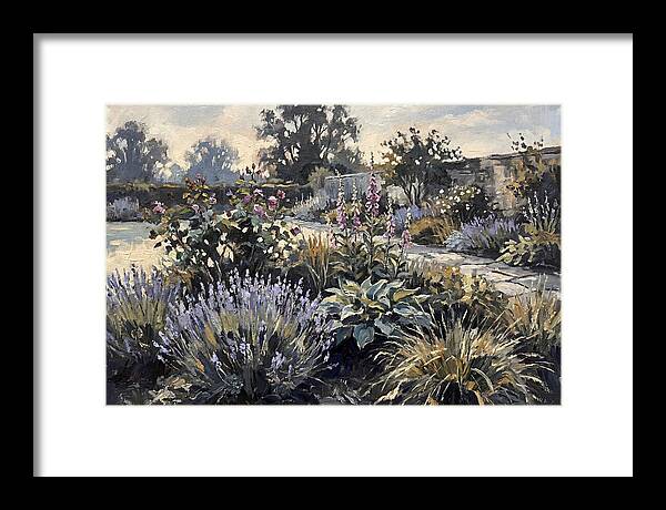 Garden Border In Soft Colors
