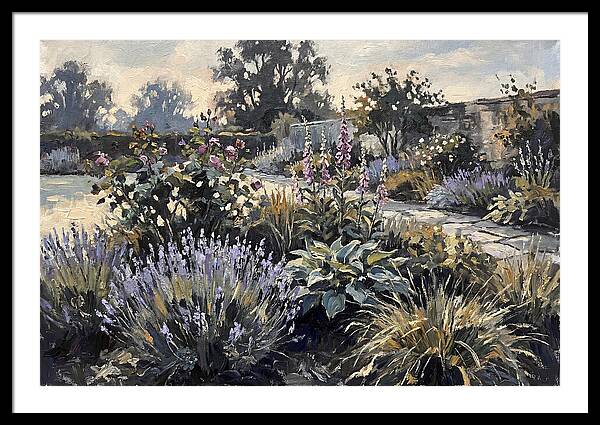 Garden Border In Soft Colors