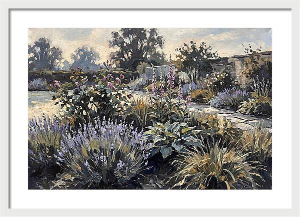 Garden Border In Soft Colors