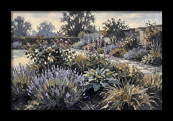 Garden Border In Soft Colors