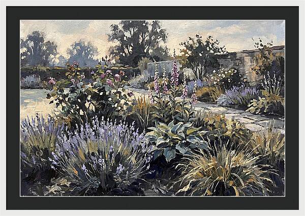 Garden Border In Soft Colors