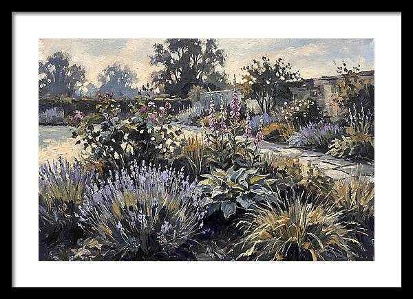 Garden Border In Soft Colors