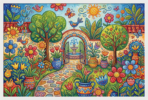 Garden Courtyard Delight