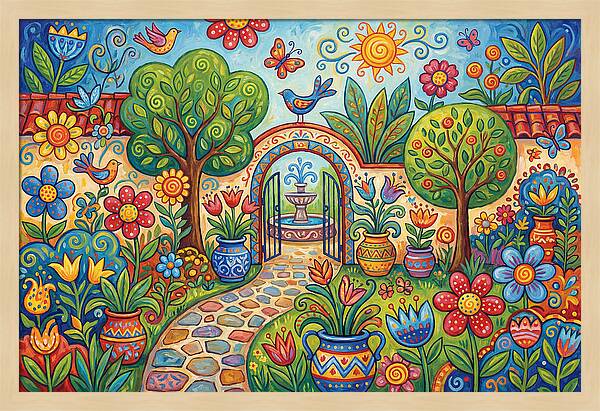 Garden Courtyard Delight