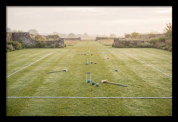 Garden Croquet Lawn At Dawn