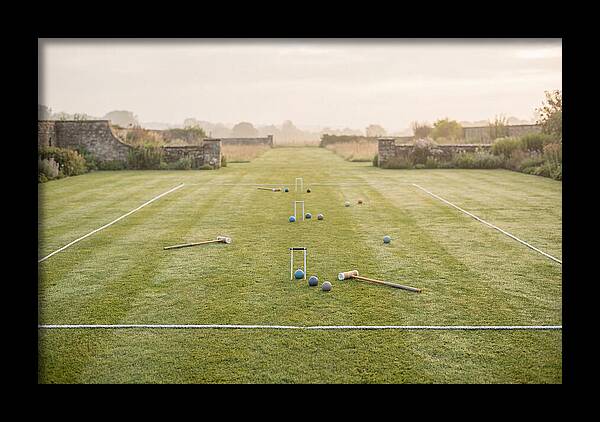 Garden Croquet Lawn At Dawn
