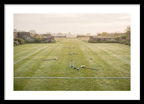 Garden Croquet Lawn At Dawn