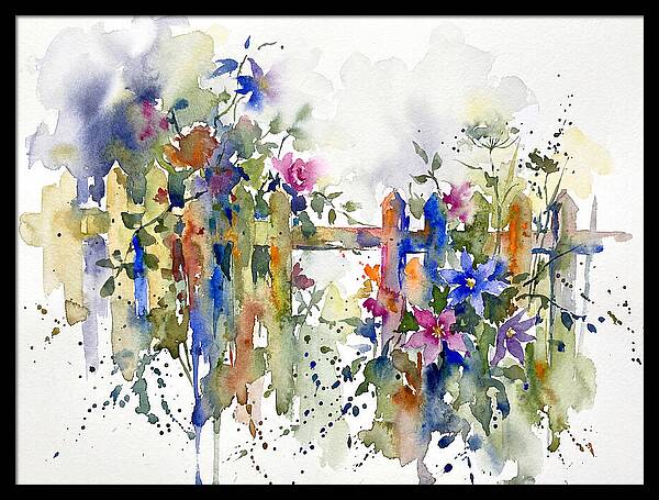 Garden Fence Blooms