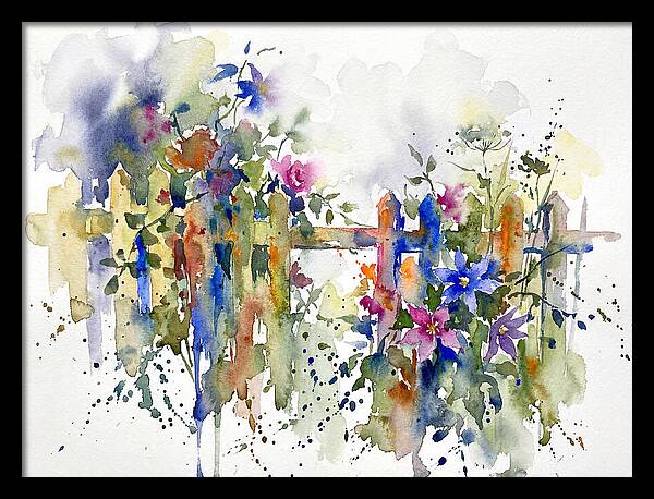 Garden Fence Blooms