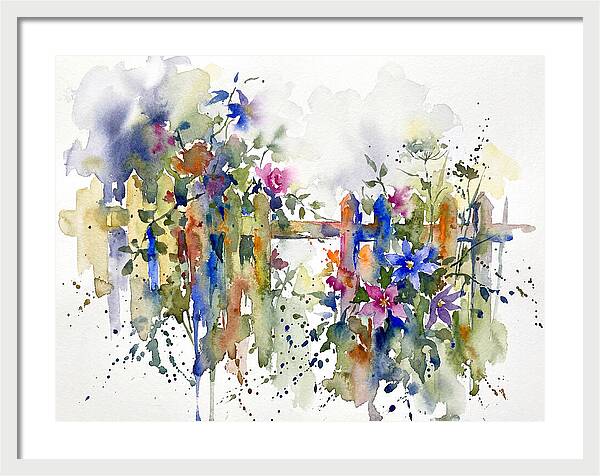 Garden Fence Blooms