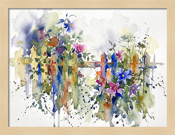 Garden Fence Blooms
