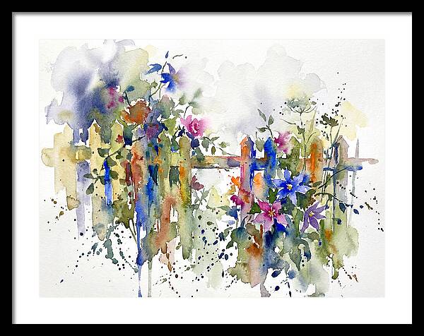 Garden Fence Blooms