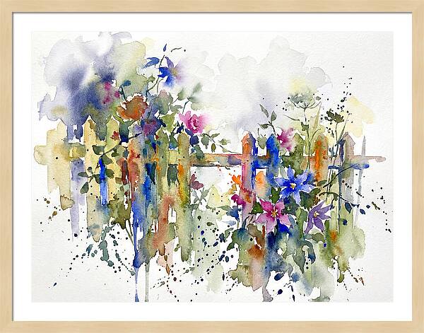 Garden Fence Blooms