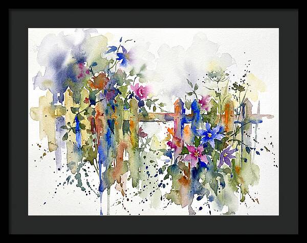 Garden Fence Blooms