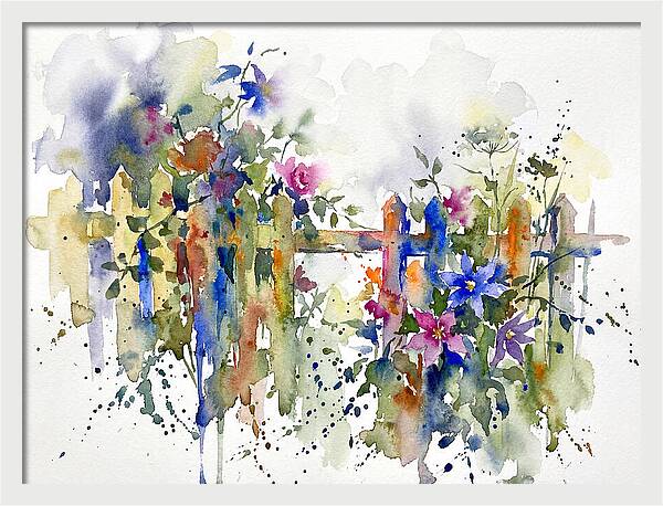 Garden Fence Blooms