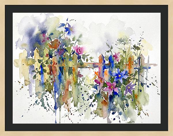 Garden Fence Blooms