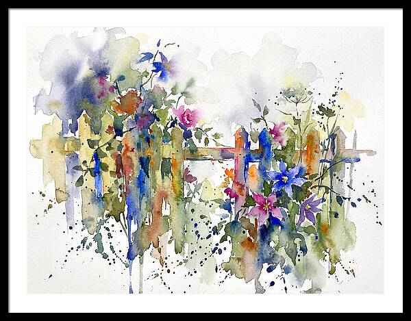 Garden Fence Blooms