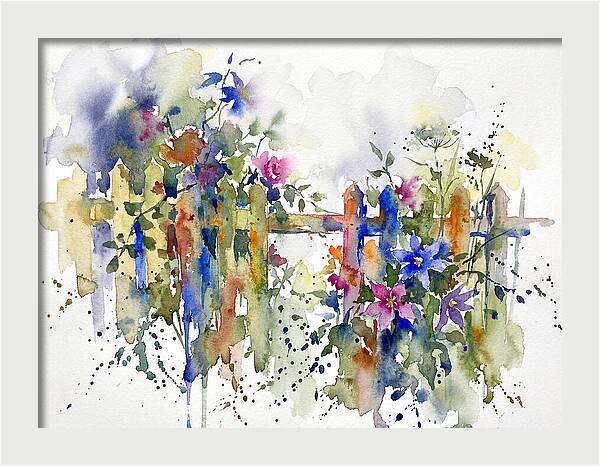 Garden Fence Blooms