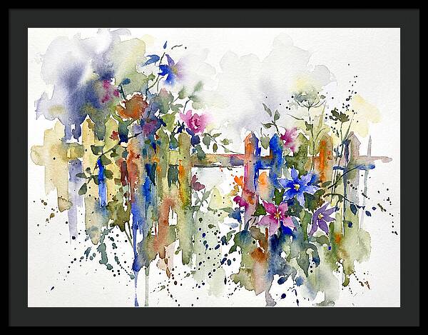 Garden Fence Blooms
