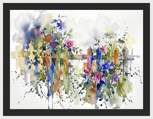 Garden Fence Blooms