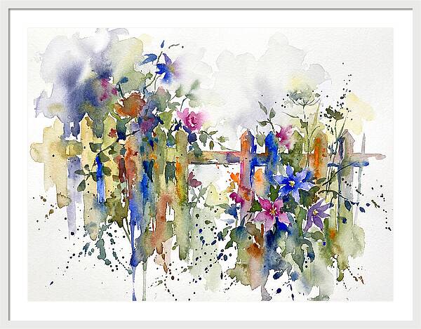 Garden Fence Blooms