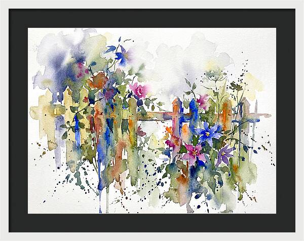 Garden Fence Blooms