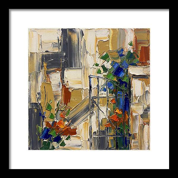 Garden Gate In Vibrant Hues