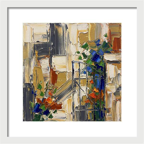 Garden Gate In Vibrant Hues