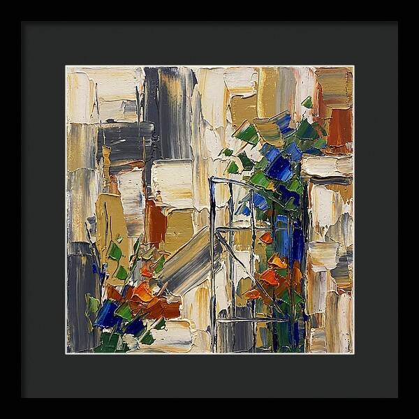 Garden Gate In Vibrant Hues