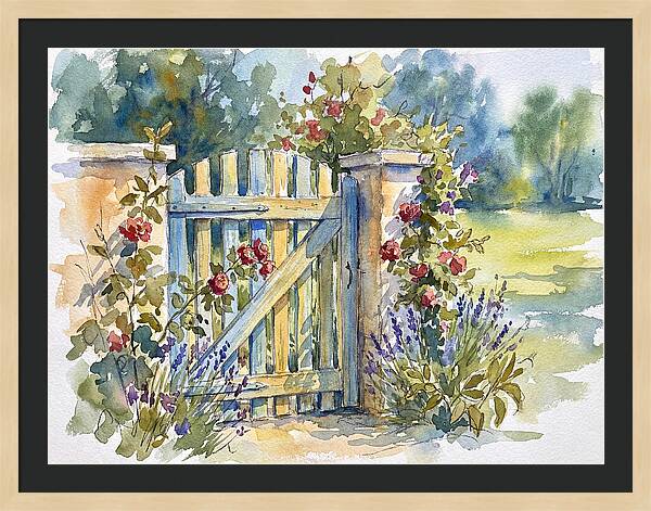 Garden Gate Serenity