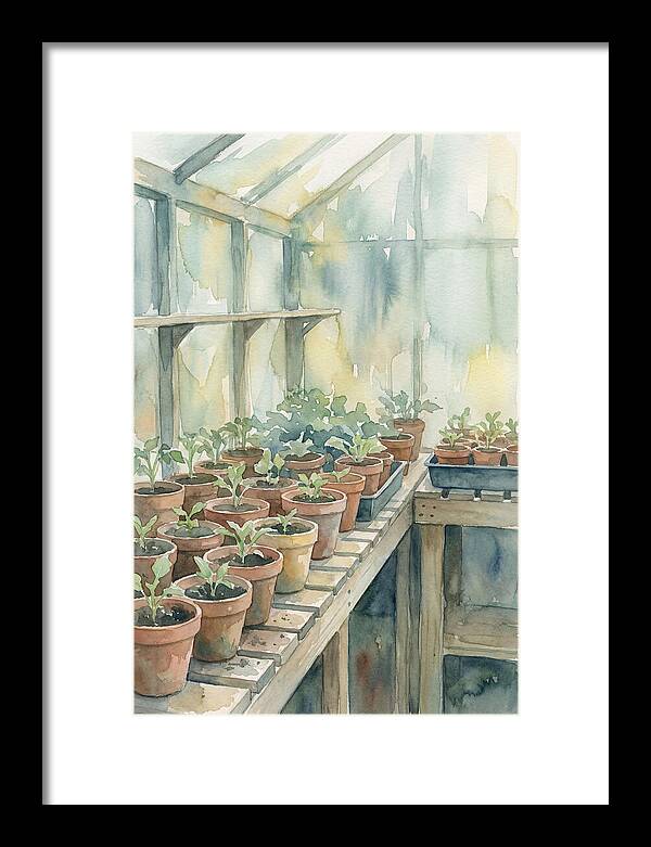 Garden Greenhouse Serenity