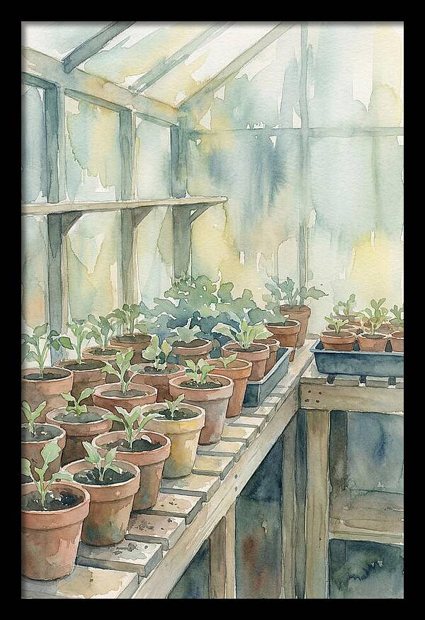 Garden Greenhouse Serenity