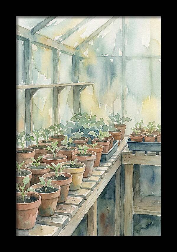 Garden Greenhouse Serenity