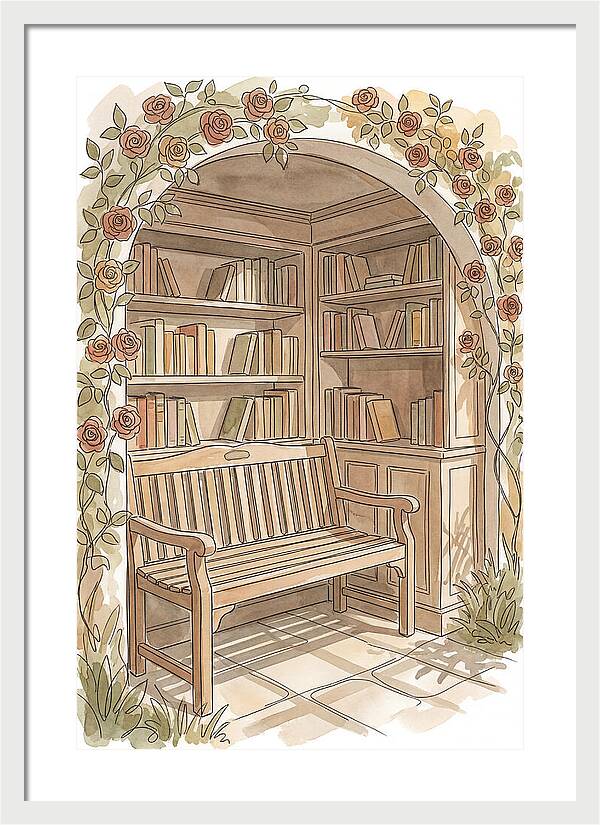 Garden Library Nook