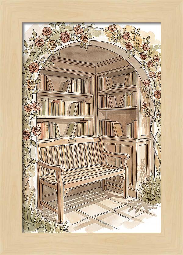 Garden Library Nook