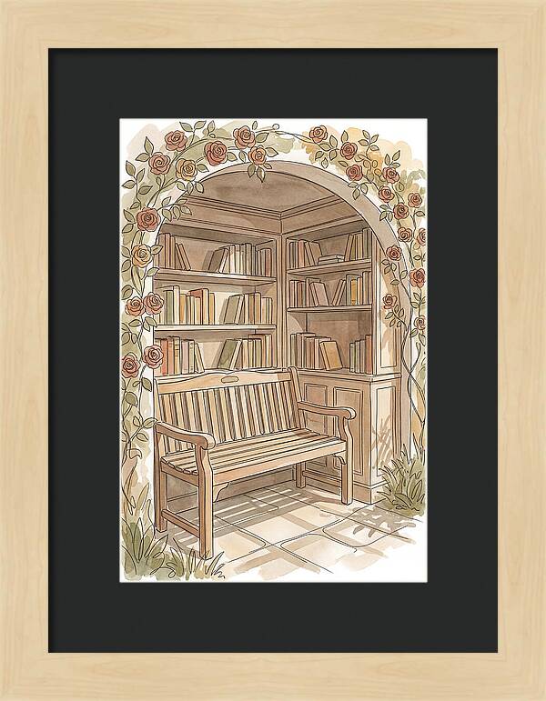 Garden Library Nook