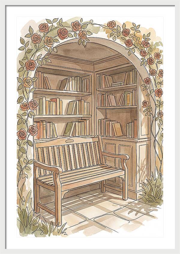 Garden Library Nook