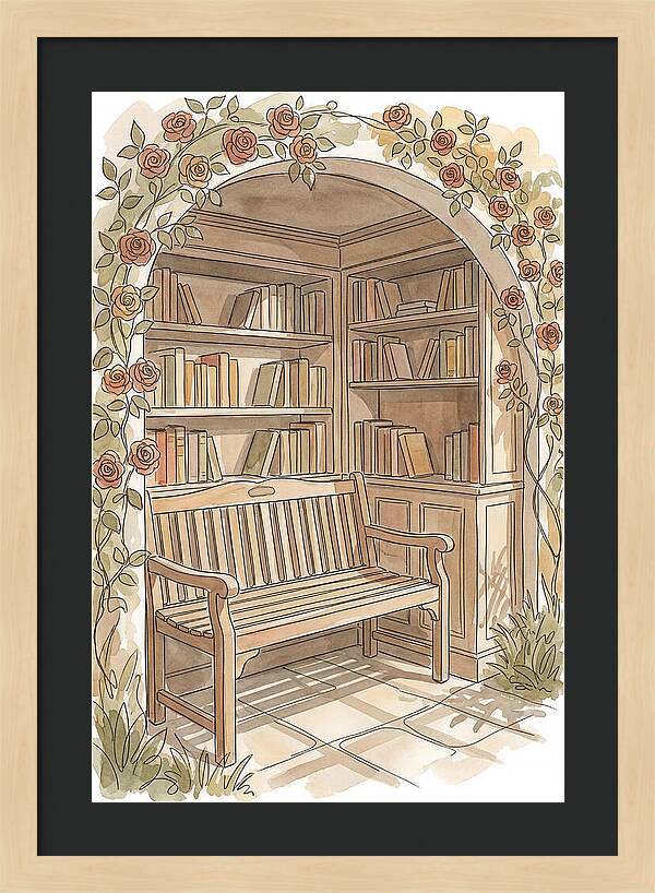 Garden Library Nook