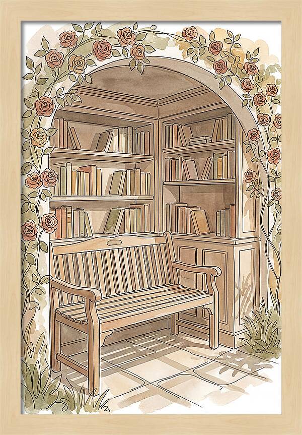 Garden Library Nook