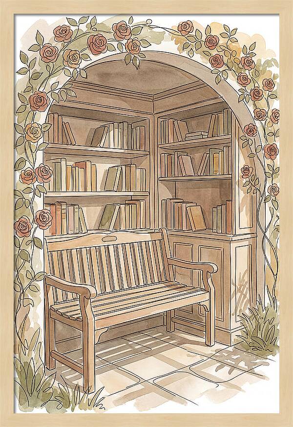 Garden Library Nook
