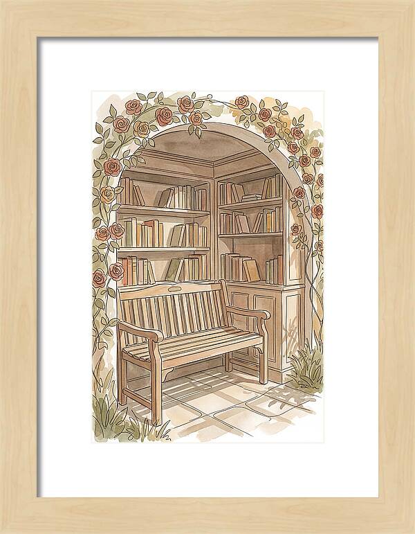 Garden Library Nook
