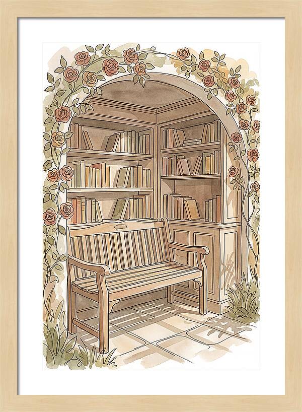 Garden Library Nook