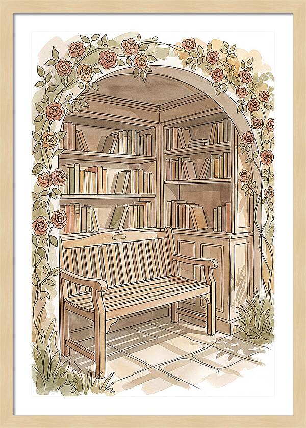 Garden Library Nook