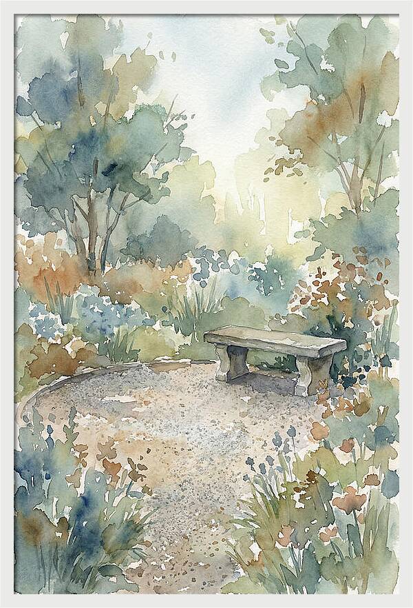 Garden Meditation Circle