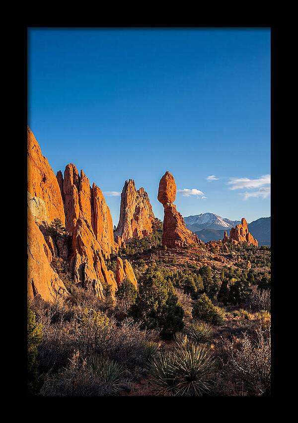 Garden Of The Gods At Golden Hour