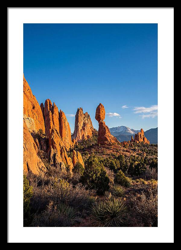 Garden Of The Gods At Golden Hour