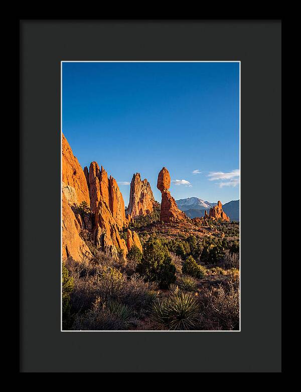 Garden Of The Gods At Golden Hour
